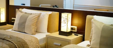 Chambre avec lits jumeaux
