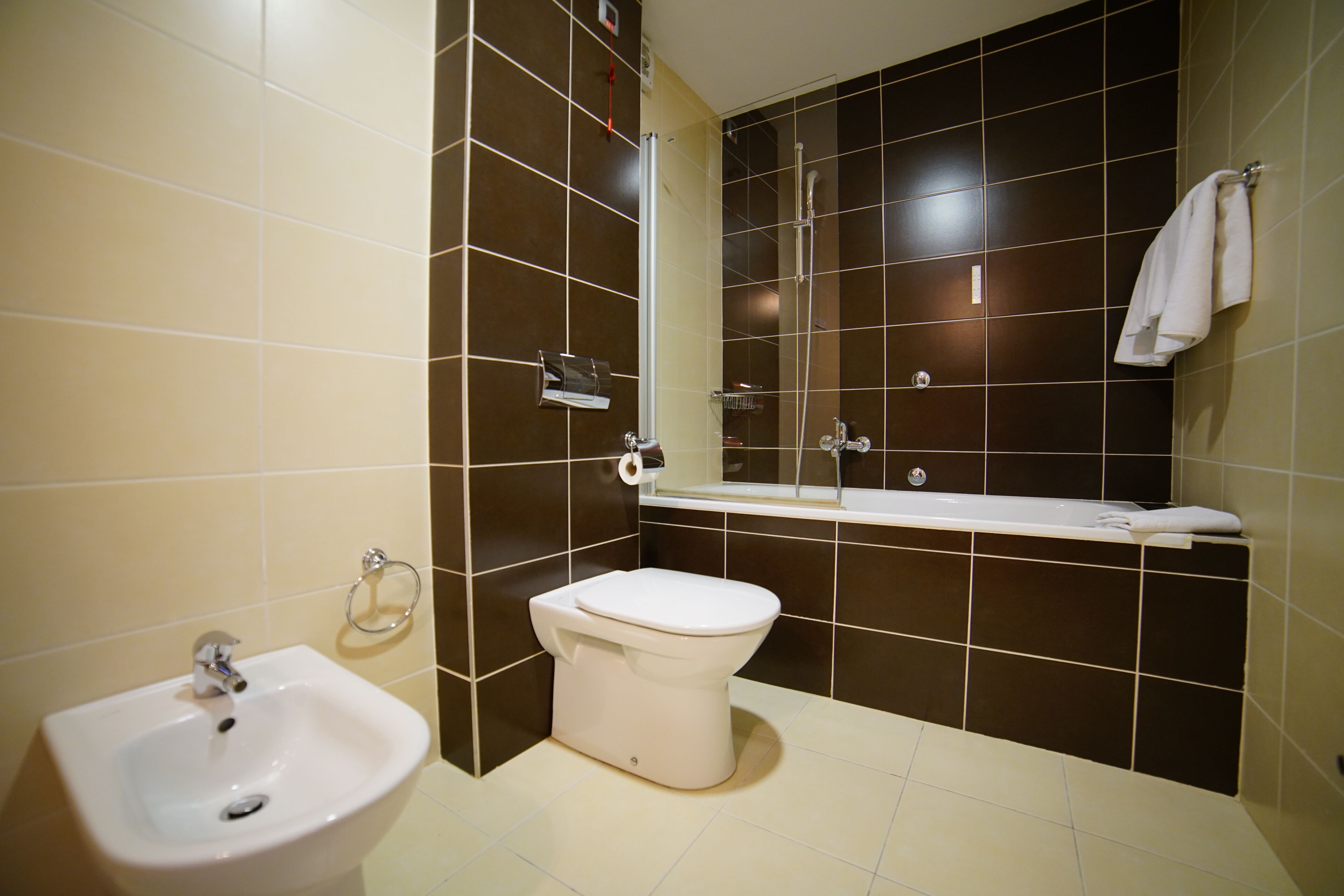 suite | bathroom | shower, free toiletries, hair dryer, bathrobes