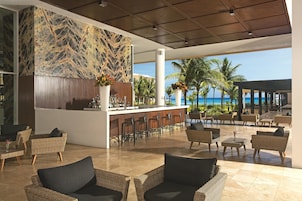 3 bars/lounges, 2 swim-up bars, poolside bar, beach bar