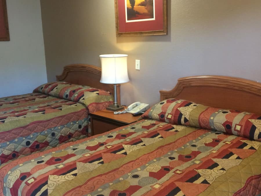 Standard Room, 2 Double Beds, Non Smoking | Free WiFi, bed sheets, alarm clocks