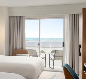 Room, 2 Queen Beds, Non Smoking, Oceanfront 1st Floor | 客房景观