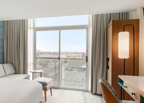 Uitzicht vanuit de kamer