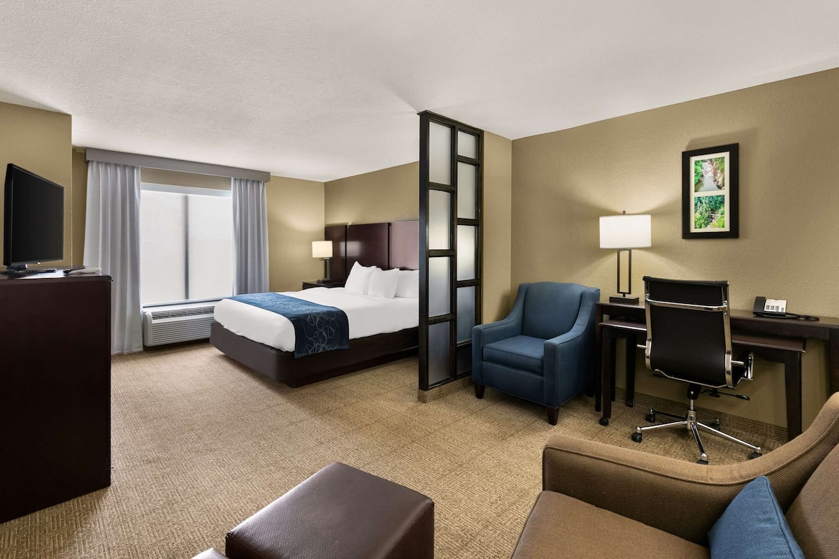 Suite, Non Smoking | Premium bedding, pillowtop beds, desk, laptop workspace