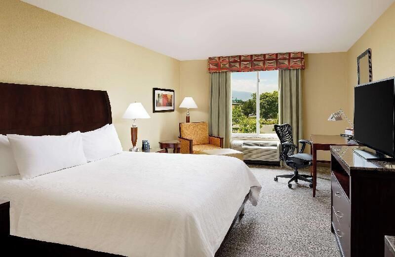 Premium bedding, down duvets, in-room safe, desk