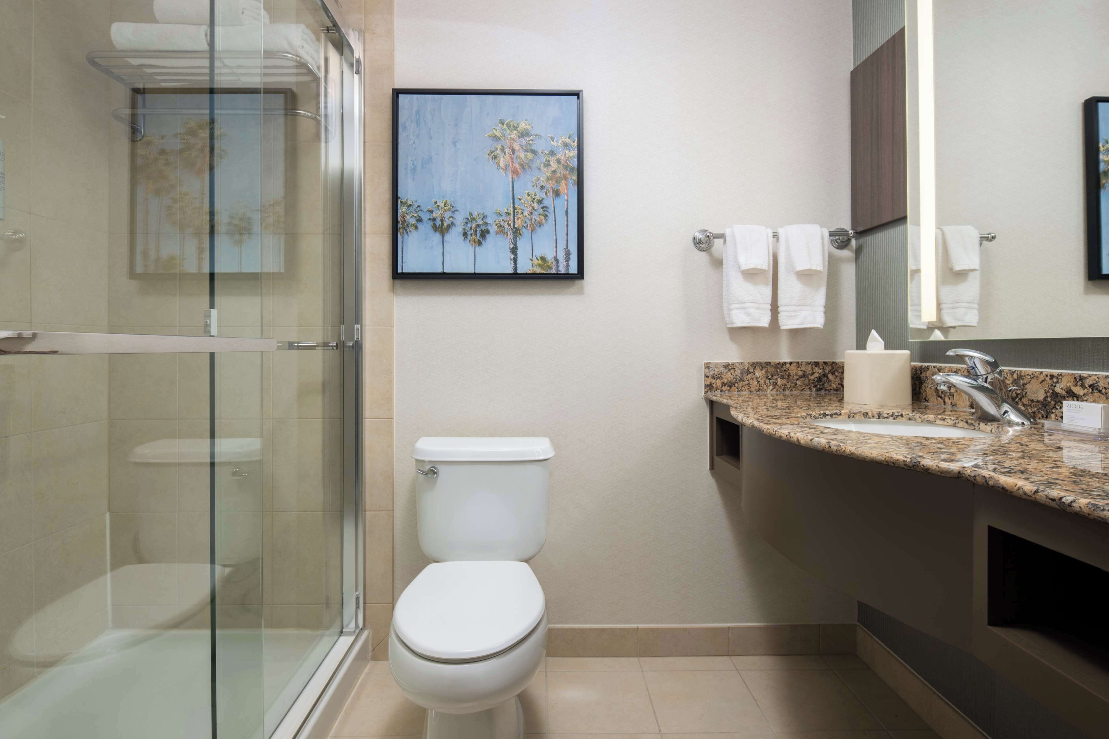 king evolution room | bathroom | combined shower/bathtub, free toiletries, hair dryer, towels