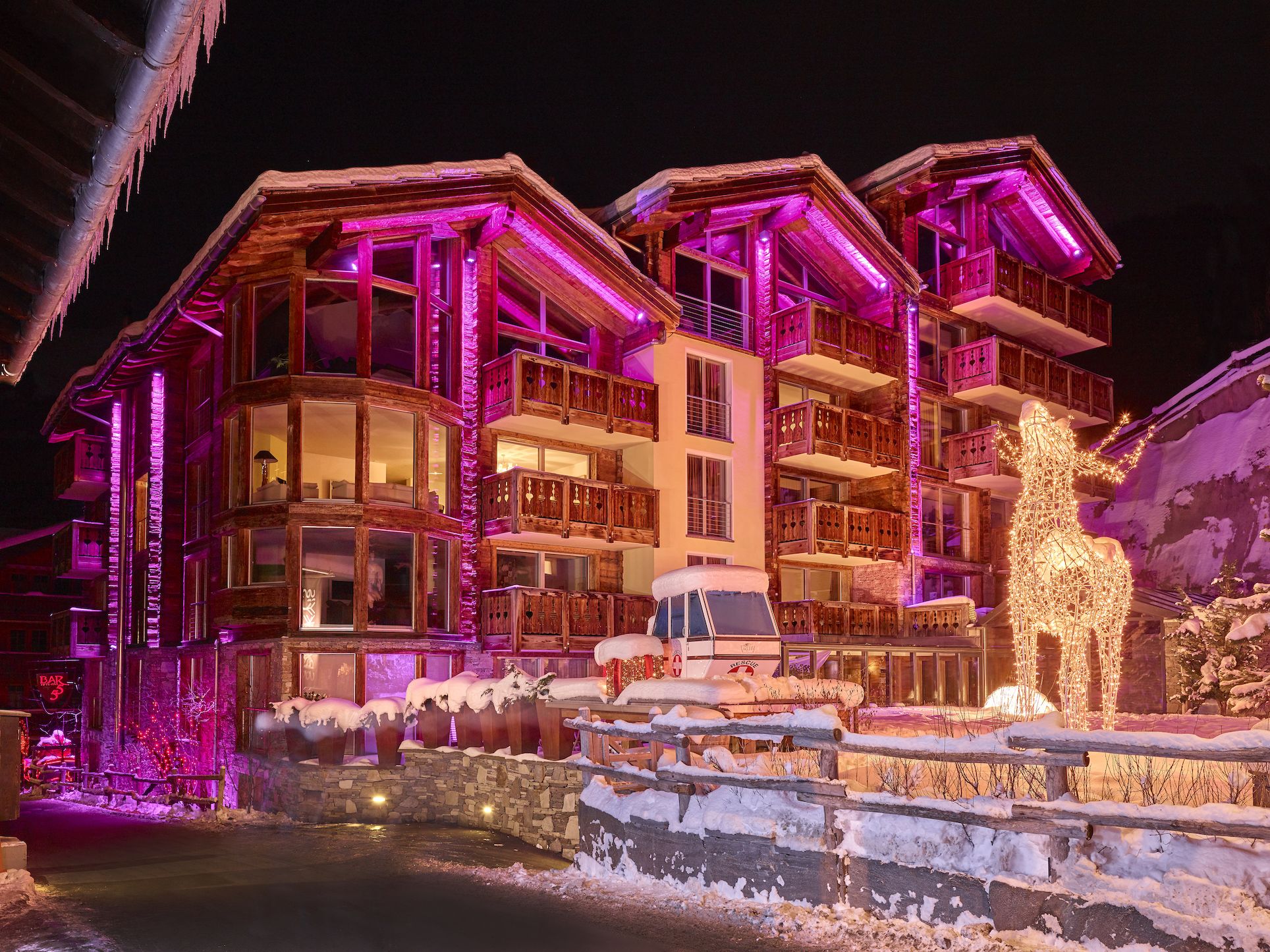 front of property – evening/night