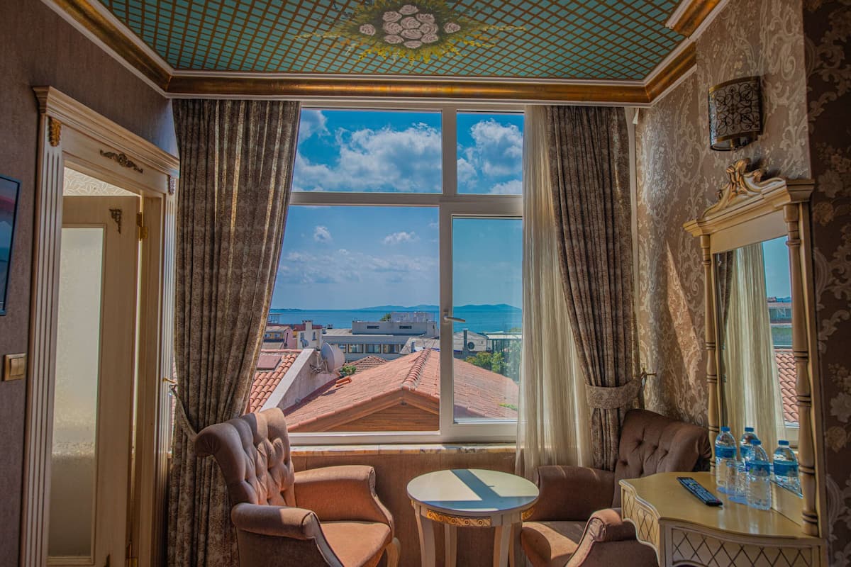 Habitació estàndard, 1 dormitori, no fumadors, vistes al mar | Dutxa