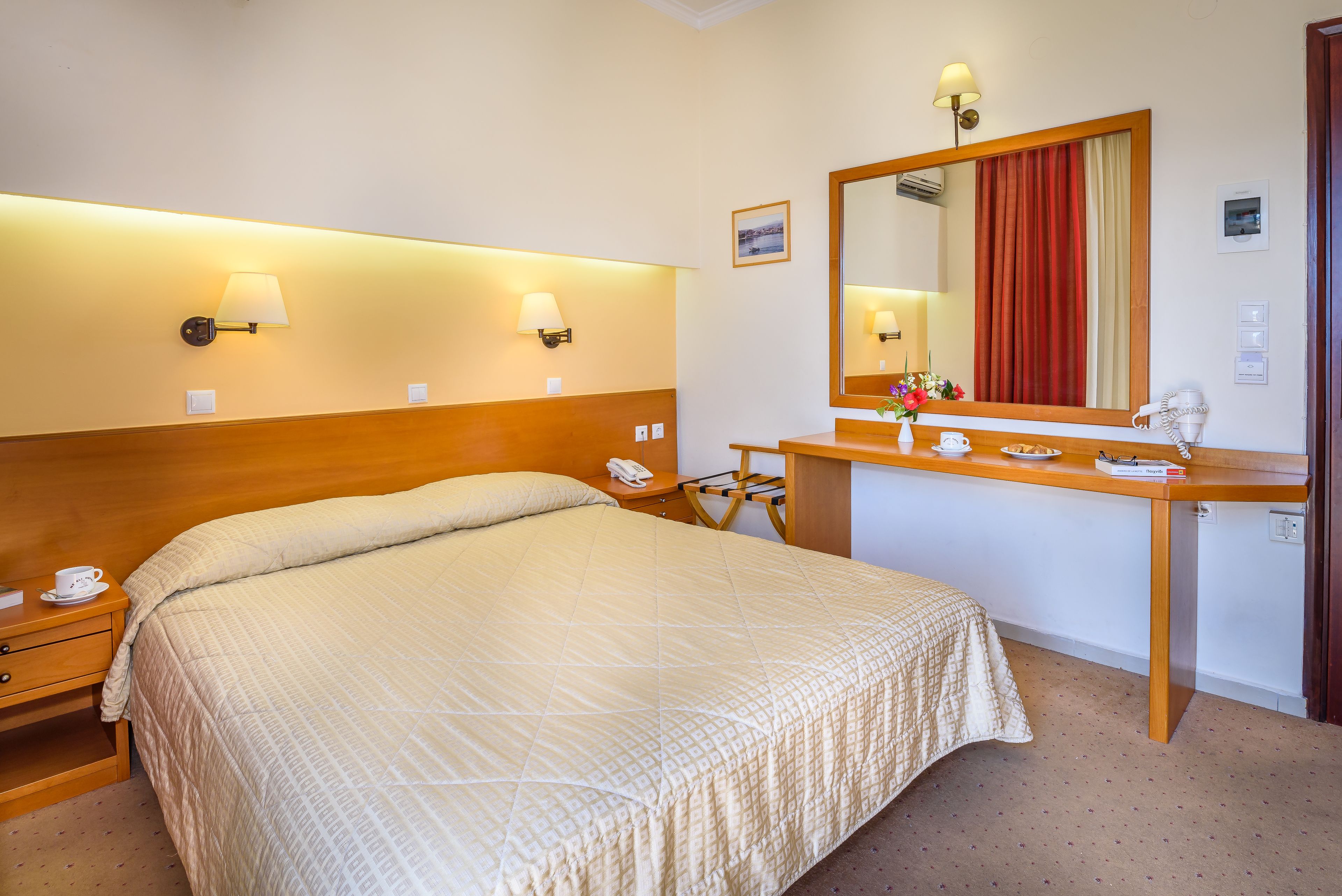 minibar, in-room safe, desk, iron/ironing board