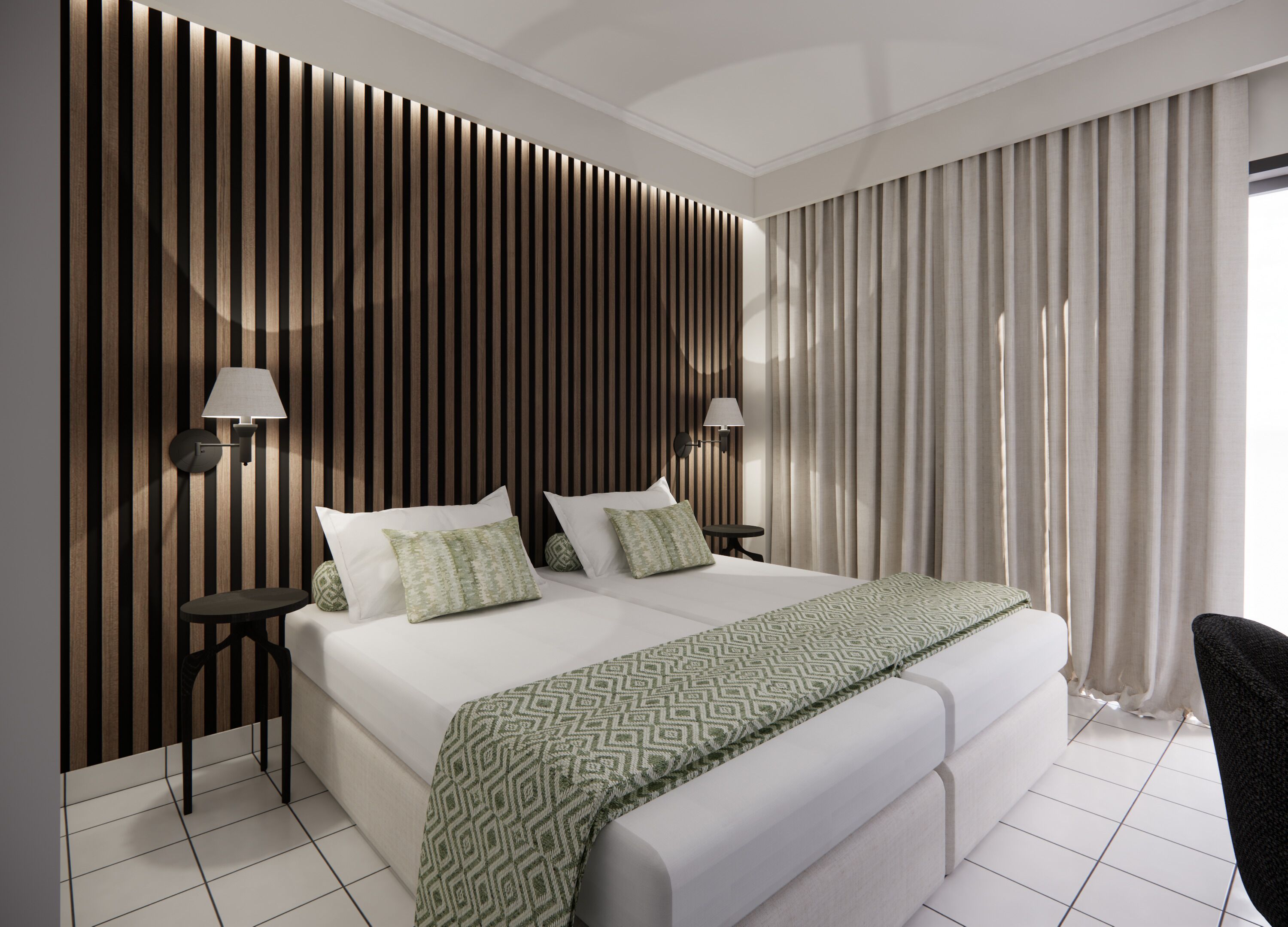 In-room safe, desk, soundproofing, iron/ironing board