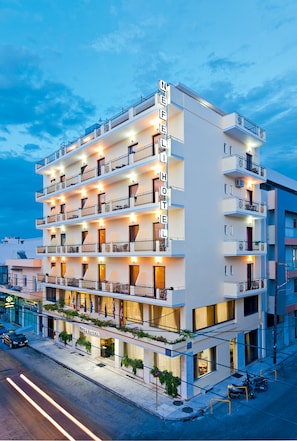 Majoituspaikan julkisivu