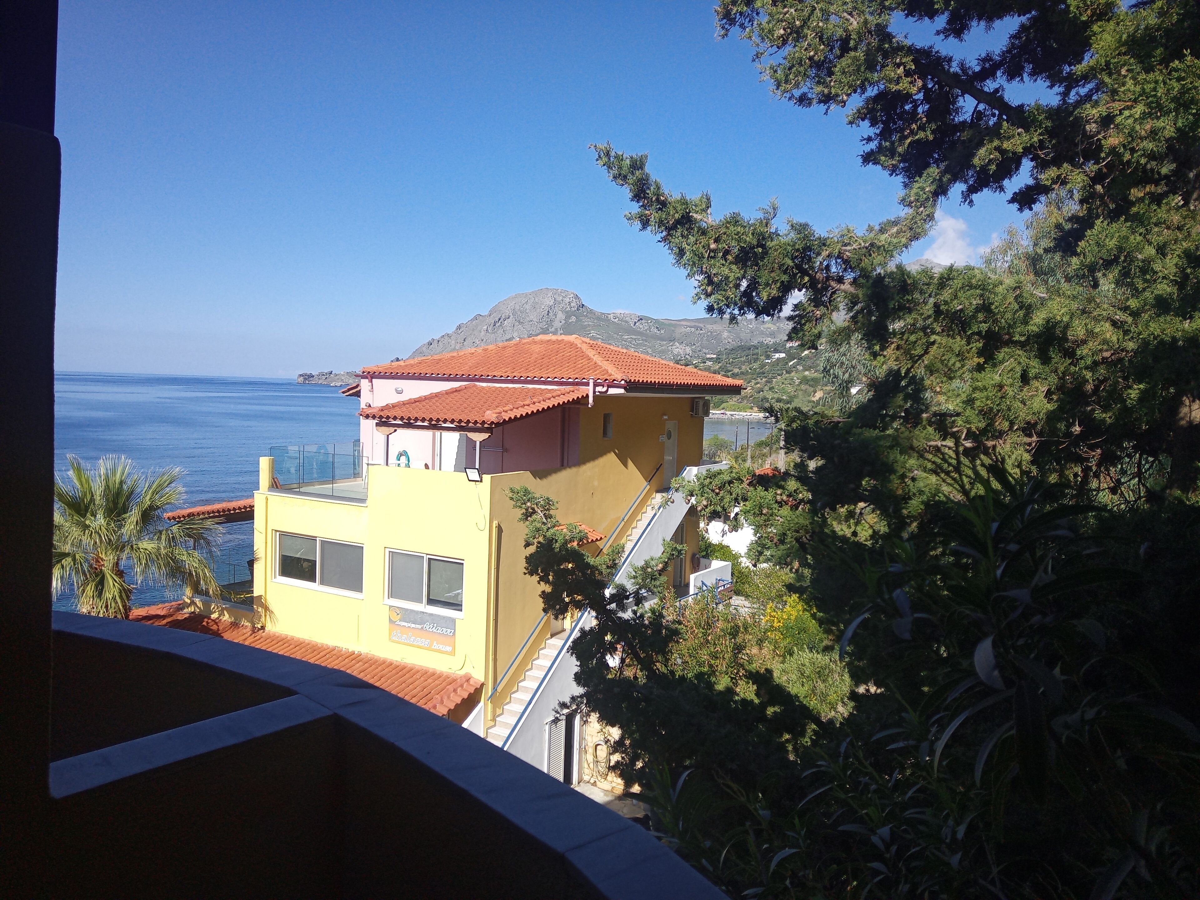 double room, partial sea view | balcony