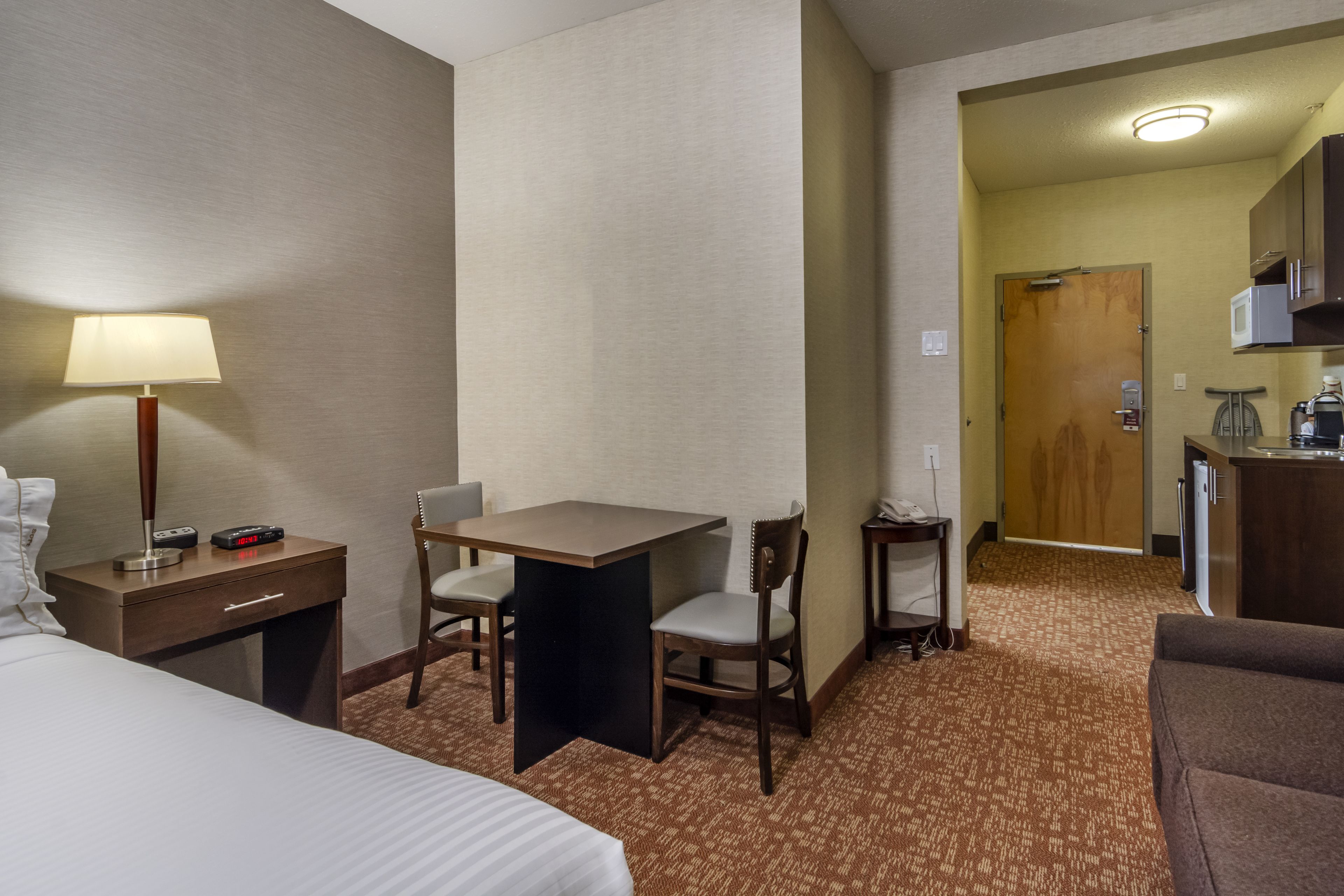 premium bedding, desk, iron/ironing board, free wifi