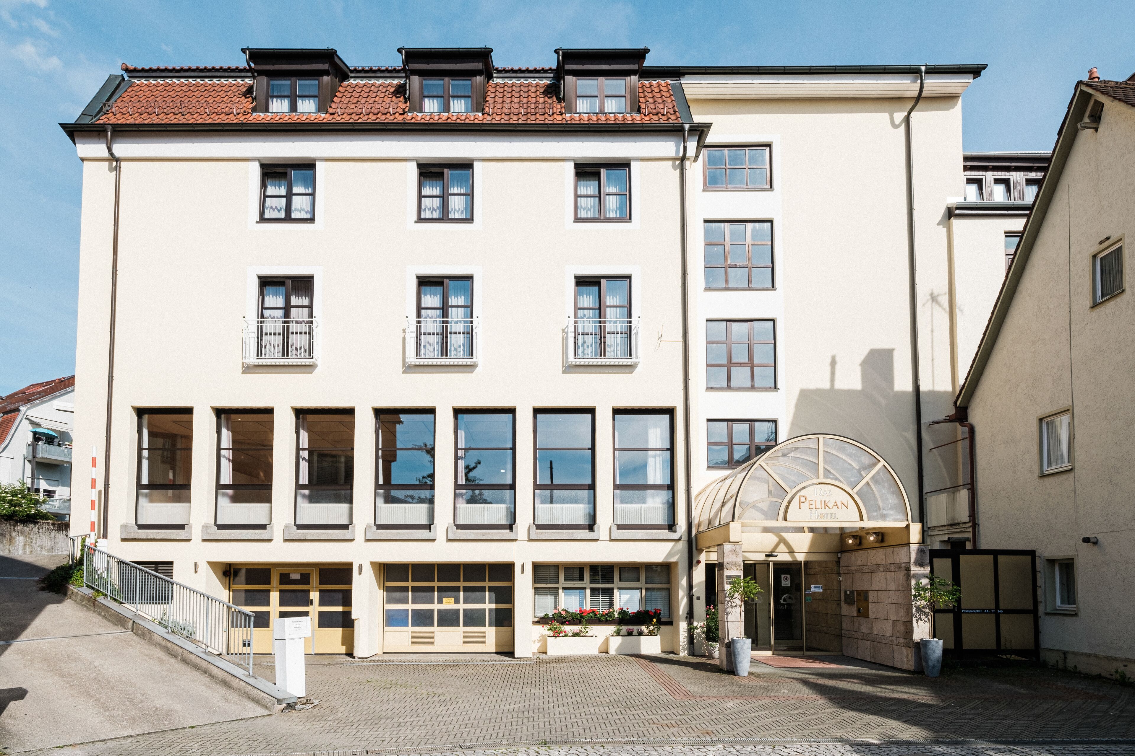 Fassade der Unterkunft