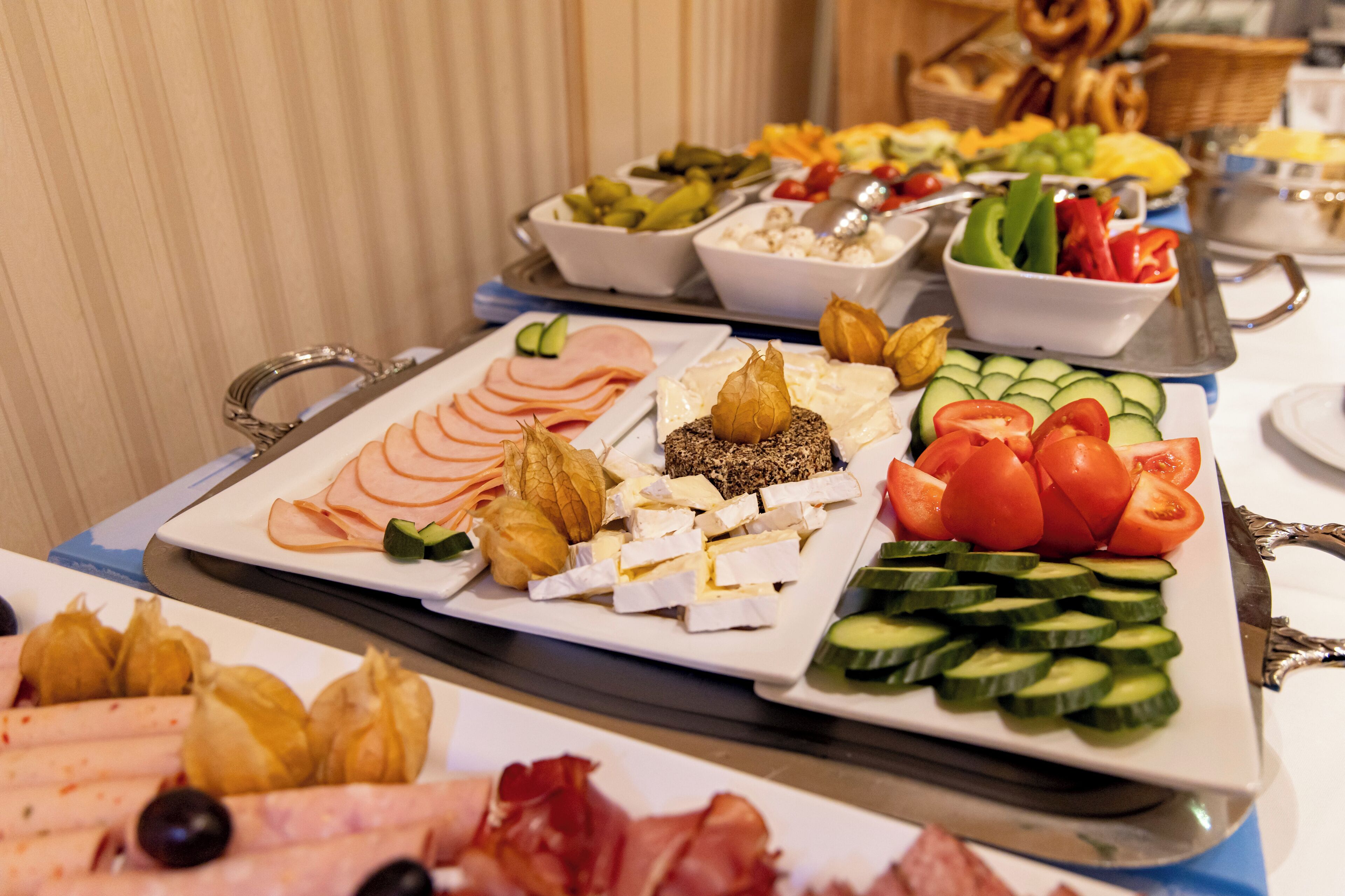 Daily buffet breakfast (EUR 14 per person)