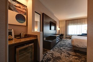 Premium bedding, in-room safe, desk, blackout curtains