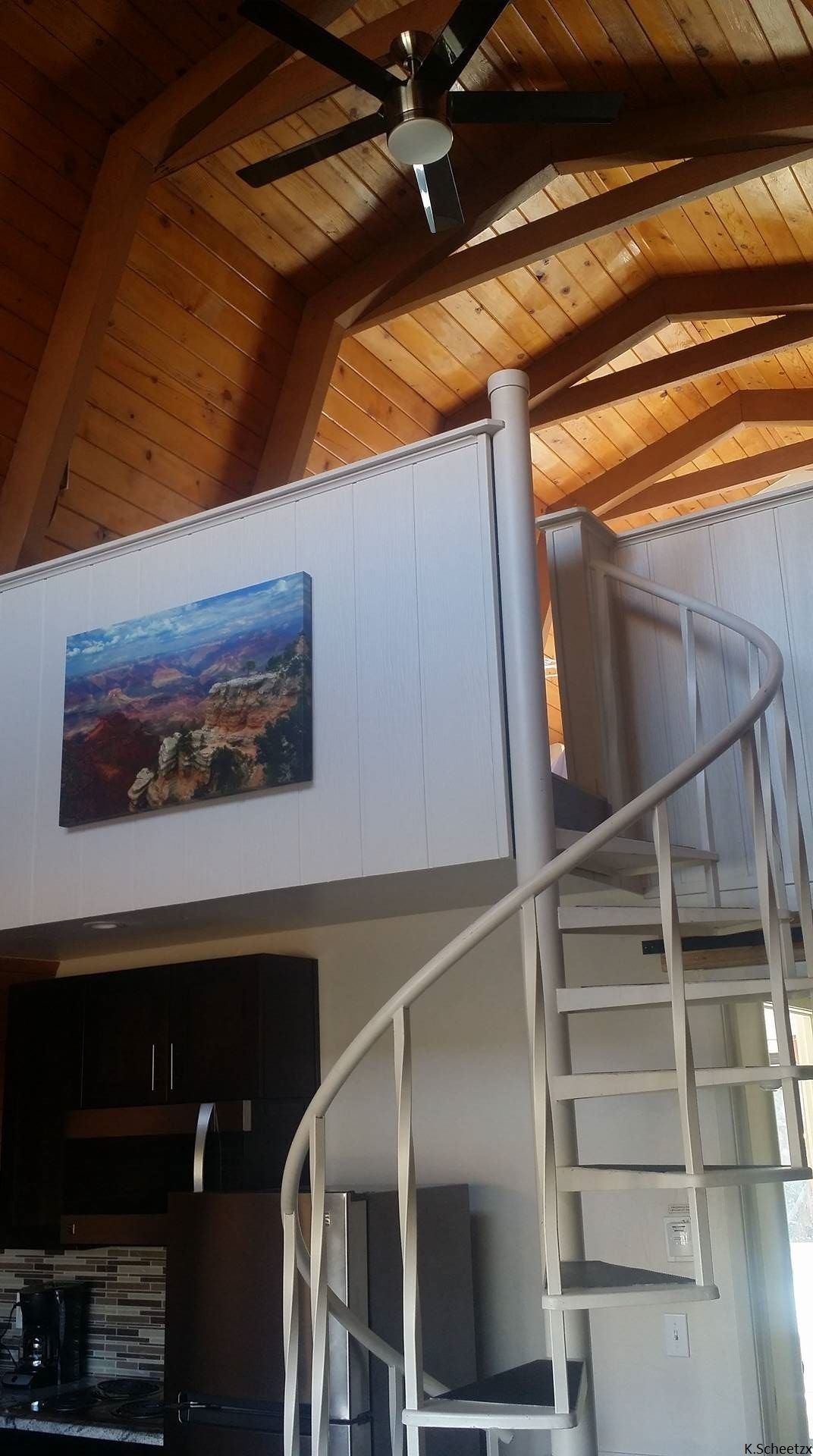 chalet, kitchen, mountain view | living area | 49-inch tv with cable channels, netflix, hulu