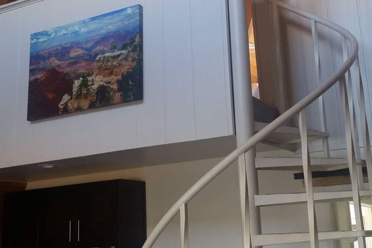 chalet, kitchen, mountain view | living area | 49-inch tv with cable channels, netflix, hulu