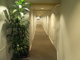Premium bedding, desk, blackout drapes, soundproofing