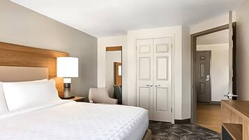 Pillow-top beds, individually furnished, desk, laptop workspace