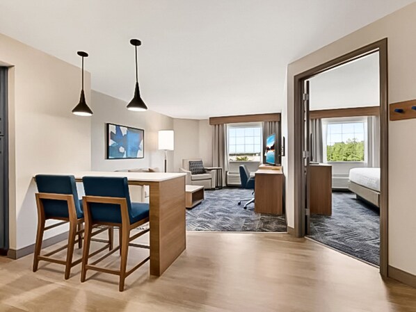 Pillowtop beds, individually furnished, desk, laptop workspace - Candlewood Suites Champaign-Urbana University Area by IHG (Champaign)