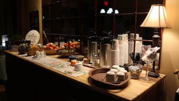 Free daily full breakfast