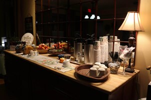 Free daily full breakfast