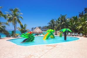 3 outdoor pools