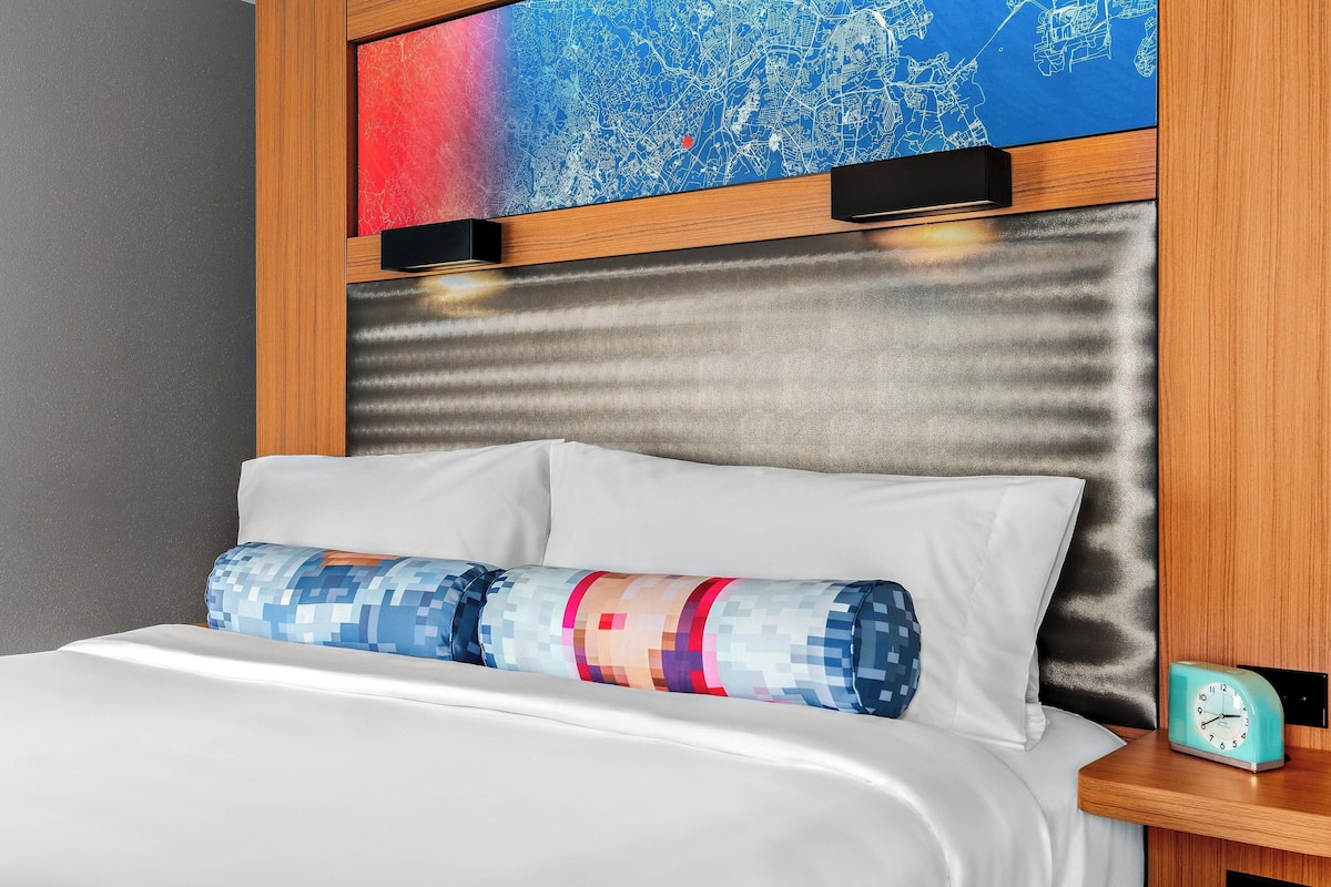 Room, 1 King Bed, Non Smoking | Premium bedding, in-room safe, desk, iron/ironing board