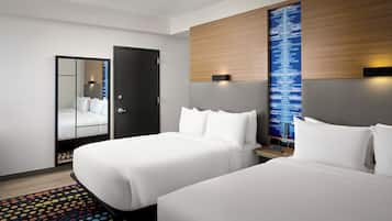 Premium bedding, in-room safe, desk, iron/ironing board