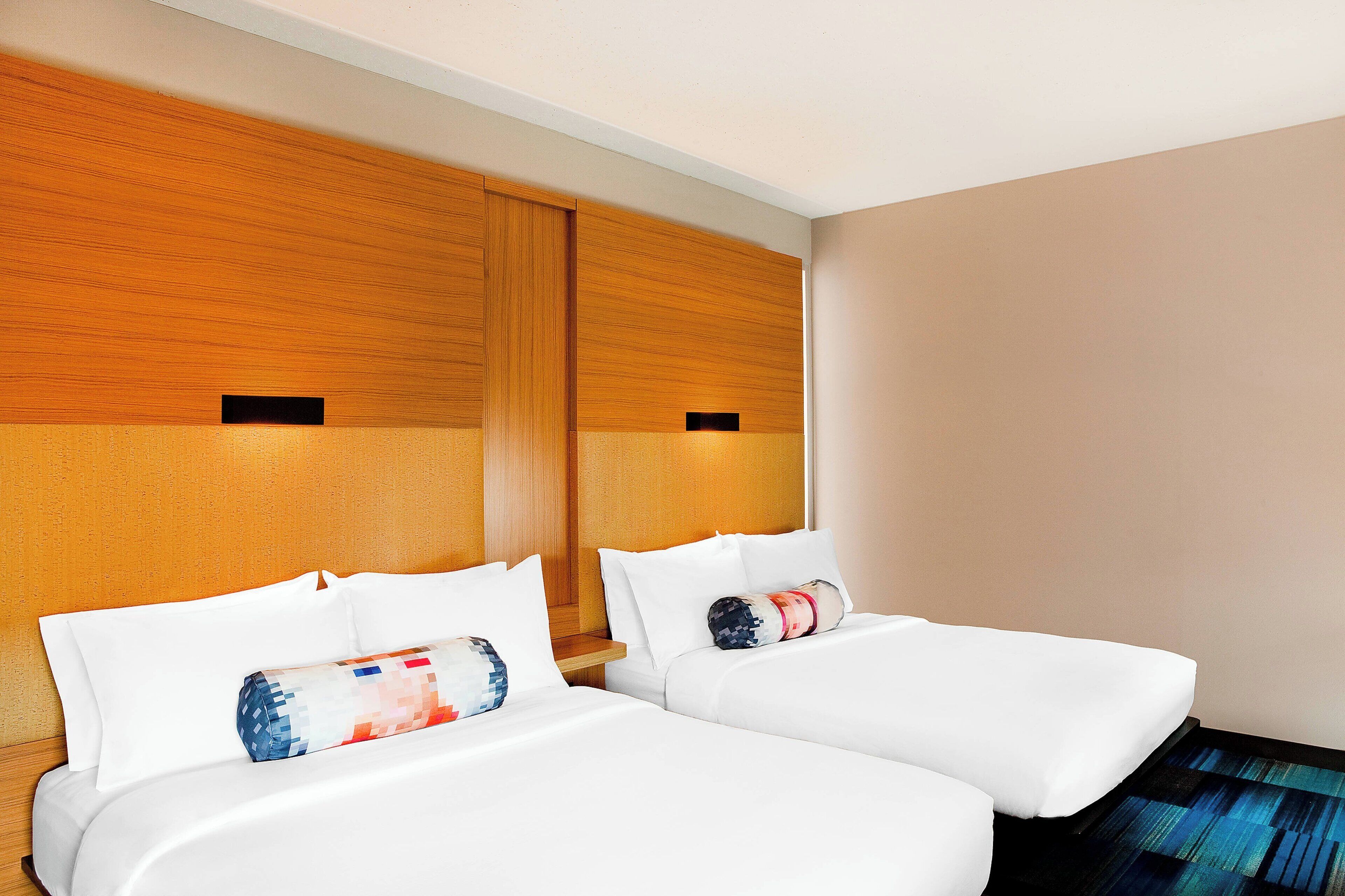 room, 2 queen beds, non smoking | premium bedding, in-room safe, desk, iron/ironing board