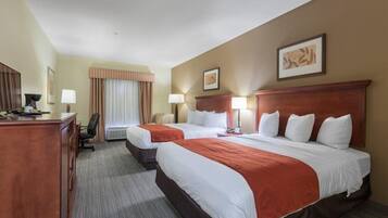 In-room safe, desk, iron/ironing board, free cots/infant beds