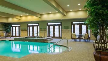 Indoor pool, outdoor pool