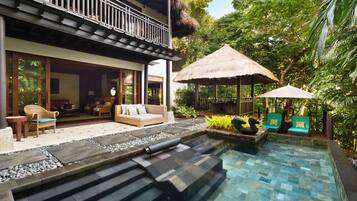 วิลล่า (Loft Garden) | วิวระเบียง