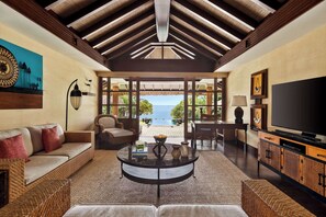 Stórt einbýlishús - 2 svefnherbergi (2 Bedroom Beach) | Rúmföt af bestu gerð, míníbar, öryggishólf í herbergi, skrifborð