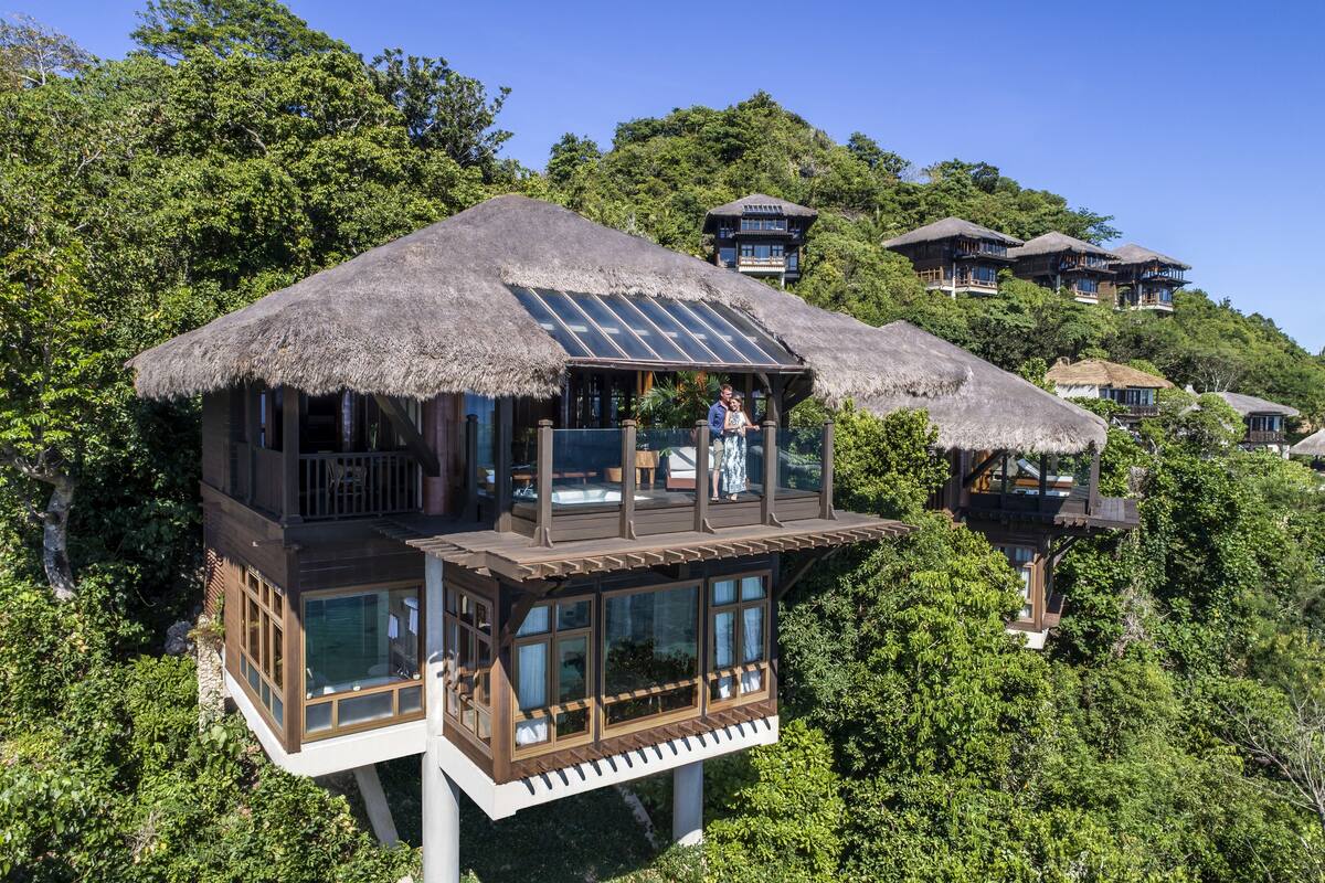 tree house villa | view from room