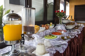 Dagelijks ontbijtbuffet inbegrepen
