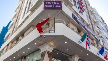 Entrada de l'allotjament