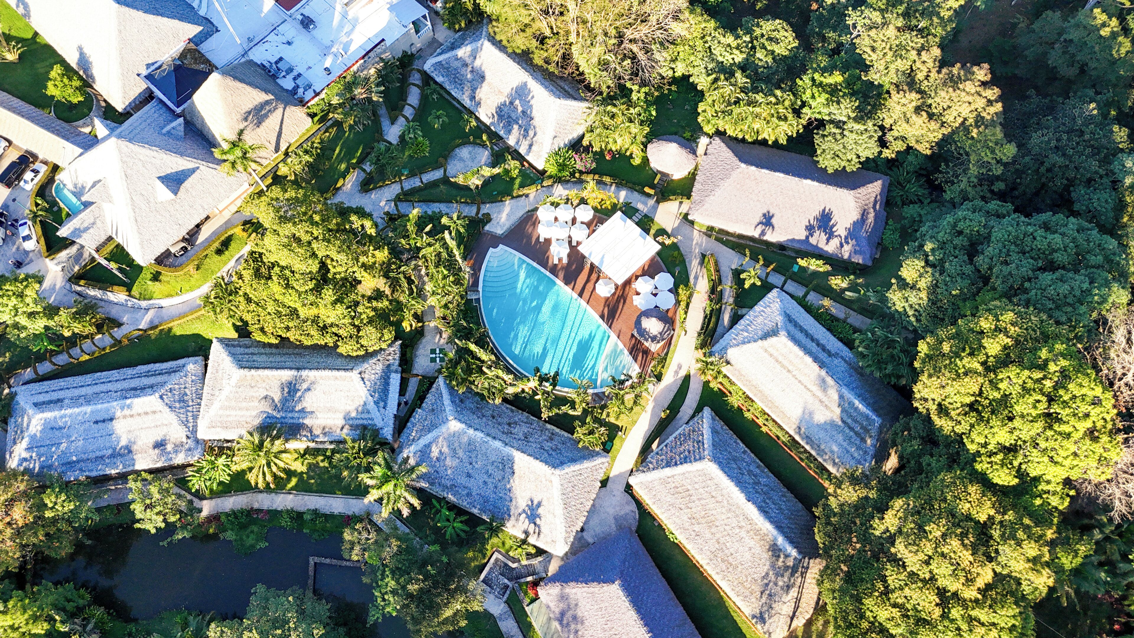 2 outdoor pools, open 9:00 AM to 9:00 PM, pool umbrellas, sun loungers
