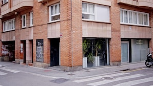 Fachada de la propiedad