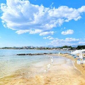 Private beach, beach umbrellas, fishing - Leda Beach Hotel (Manavgat)