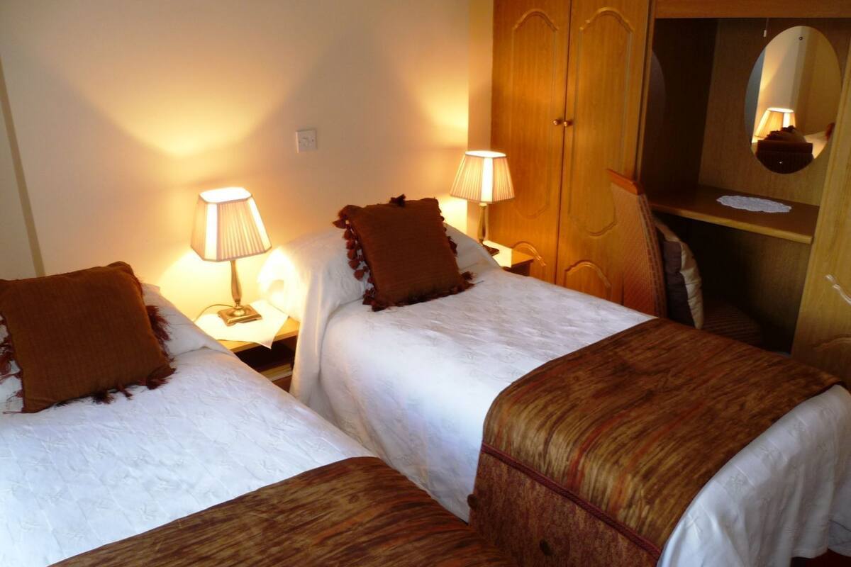Twin Room | Hypo-allergenic bedding available, in-room safe, iron/ironing board