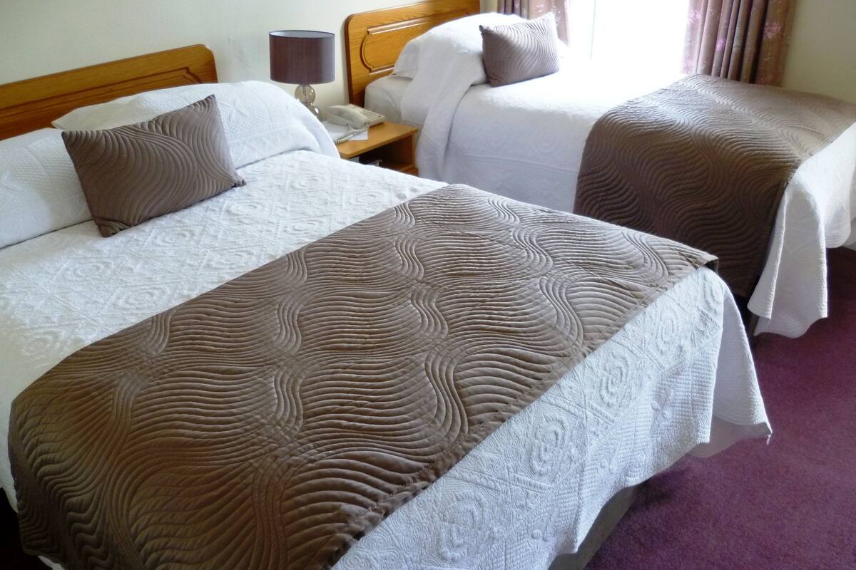 Hypo-allergenic bedding available, in-room safe, iron/ironing board