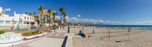 Beach nearby, white sand