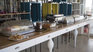 Daily buffet breakfast (EUR 10 per person)