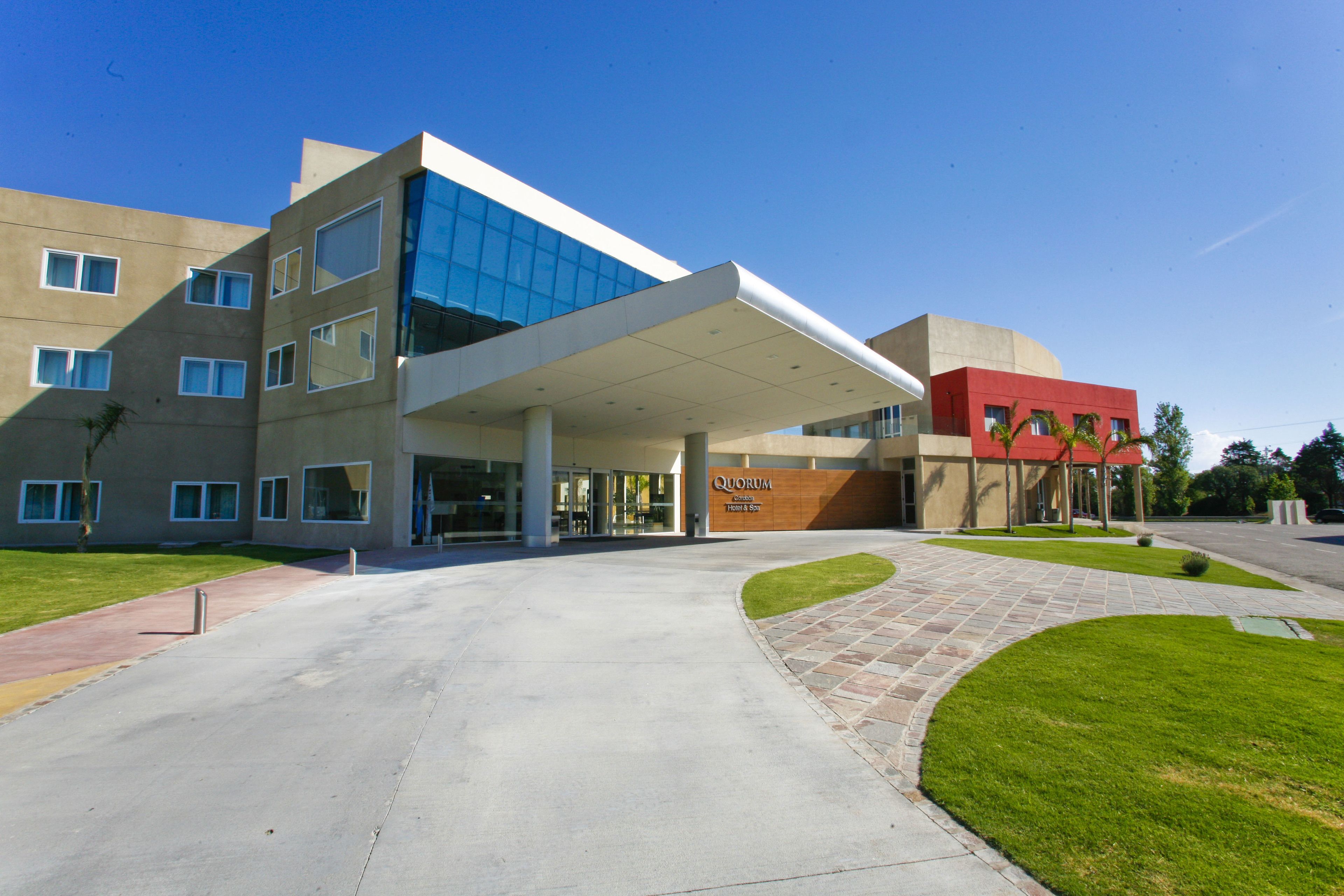 Entrada de la propiedad