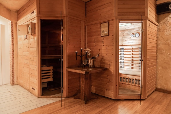 Sauna, steam room - Hotel Medno (Ljubljana)