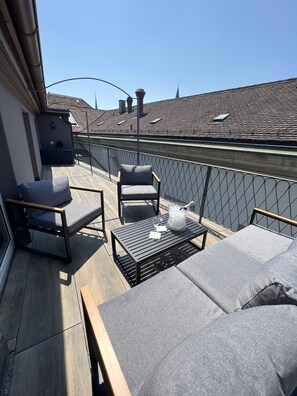 Apartment (Apartment Suite) | Terrace/patio - Statthotel (Zürich)