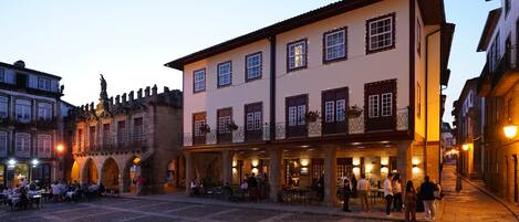 Overnatningsstedets facade