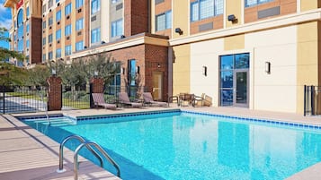 Seasonal outdoor pool