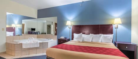 Suite, 1 King Bed, Accessible, Non Smoking | Cots/infant beds, rollaway beds, free WiFi, bed sheets